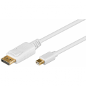 goobay - DisplayPort cable - DisplayPort (M) to Mini DisplayPort (M) - 2 m - white