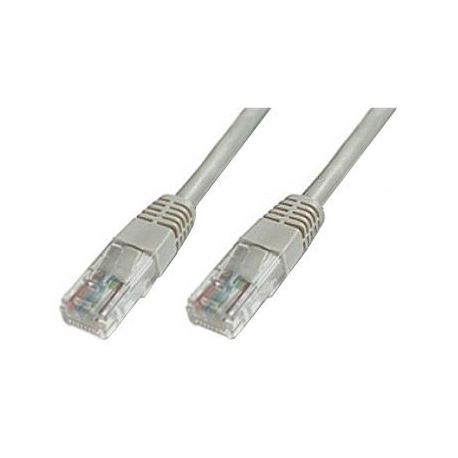 Goobay - Network cable - RJ-45 (M) to RJ-45 (M) - 15 m - UTP - CAT 5e - molded - grey - 0