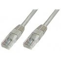 Goobay - Network cable - RJ-45 (M) to RJ-45 (M) - 15 m - UTP - CAT 5e - molded - grey