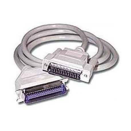 Parallel printer cable, white - 0