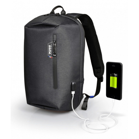 PORT San Francisco - Notebook carrying backpack - 15.6" - grey - 1