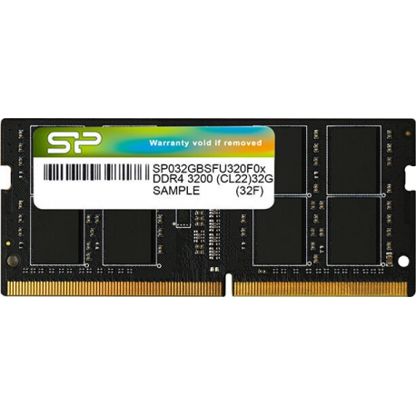 SILICON POWER - DDR4 - module - 16 GB - SO-DIMM 260-pin - 2666 MHz / PC4-21300 - CL19 - 1.2 V - unbuffered - non-ECC - 1