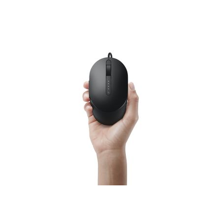 Dell MS3220 - Mouse - laser - 5 buttons - wired - USB 2.0 - black - with 3 years Advanced Exchange Service - for Latitude 3320, 73XX; Precision Mobile Workstation 35XX, 55XX; Vostro 13 5310, 14 5410 - 8