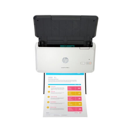 HP Scanjet Pro 2000 s2 Sheet-feed - Document scanner - Duplex - 216 x 3100 mm - 600 dpi x 600 dpi - up to 35 ppm (mono) - ADF (50 sheets) - up to 3500 scans per day - USB 3.0 - 5