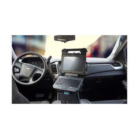 Gamber-Johnson Vehicle Docking Station - No RF - Docking station - VGA, HDMI - 10Mb LAN - for Zebra XPAD L10; XSLATE L10 - 9