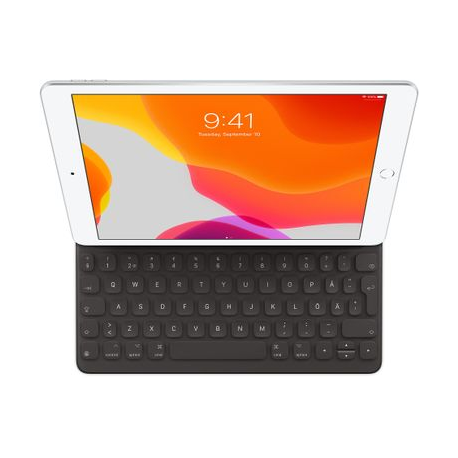 Apple Smart - Keyboard and folio case - Apple Smart connector - Swedish - for 10.2-inch iPad; 10.5-inch iPad Air (3rd generation); 10.5-inch iPad Pro - 0