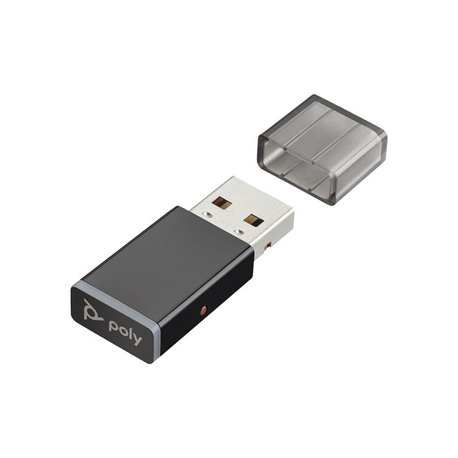 Poly D200 - DECT adapter for headset - for Savi 8200 Series W8210, W8220, W8240, W8245 - 0