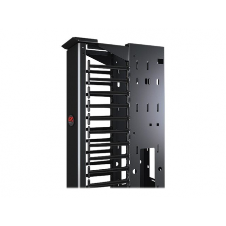 APC Cable Management - Rack cable management kit - black - for P / N: NBWL0355A, SMC15002U-BR, SMT3000I2U-BR, SMX2000LVNCUS, SMX3000HV-BR, SMX3000LV2U-BR - 3