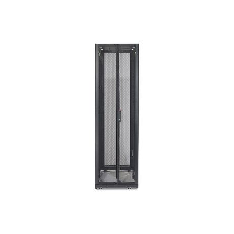 APC NetShelter SX Enclosure with Sides - Rack cabinet - black - 45U - 19" - 0