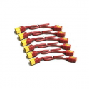 APC Power Cord Kit - Power cable - IEC 60320 C19 to IEC 60320 C20 - 16 A - 61 cm - red (pack of 6) - for P / N: SMT2200I-AR, SMT2200R2I-AR, SMT3000I-AR, SMT3000R2I-AR, SMX3000HVTUS, SRT10RMXLIX806