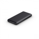 Belkin BOOST CHARGE PLUS - Power bank - 10000 mAh - 23 Watt - Fast Charge, PD - 2 output connectors (Lightning, USB-C) - black