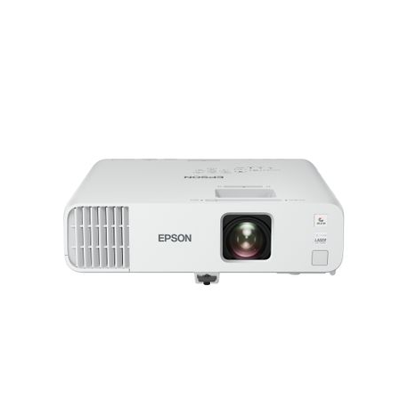 Epson EB-L200W - 3LCD projector - 4200 lumens (white) - 4200 lumens (colour) - WXGA (1280 x 800) - 16:10 - 720p - 802.11a / b / g / n wireless  /  LAN  /  Miracast Wi-Fi Display - white - 0
