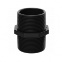 AXIS - Camera dome pipe coupling - indoor, outdoor - black - for AXIS T94A01, T94B02, T94E01, T94K01, T94M02, T94N01, T94T01, T94T02, T94V01, T94V02