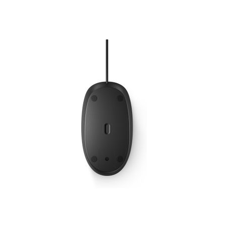HP 125 - Mouse - wired - USB - black - for HP Z1 G8; EliteDesk 800 G8; EliteOne 800 G8; ProBook 635; Workstation Z1 G8 - 4