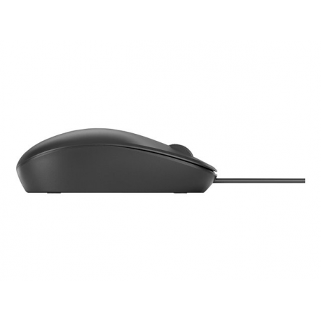 HP 125 - Mouse - wired - USB - black - for HP Z1 G8; EliteDesk 800 G8; EliteOne 800 G8; ProBook 635; Workstation Z1 G8 - 7