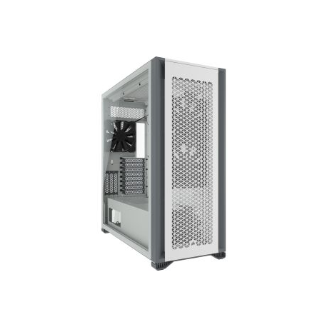 CORSAIR 7000D AIRFLOW - FT - extended ATX - windowed side panel (tempered glass) - no power supply (ATX) - white - USB / Audio - 0
