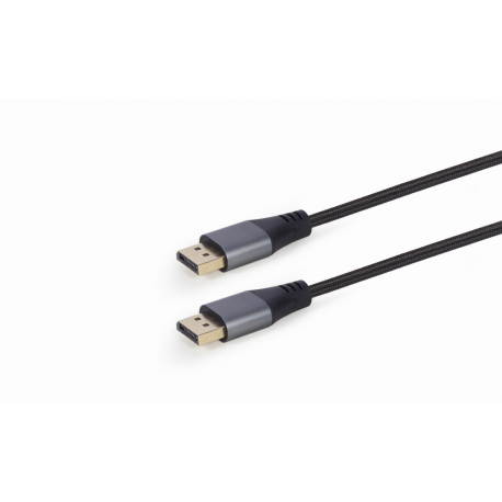 Cablexpert Premium series - DisplayPort cable - DisplayPort (M) to DisplayPort (M) - DisplayPort 1.4 - 1.8 m - 8K60Hz (7680 x 4320) support - 2
