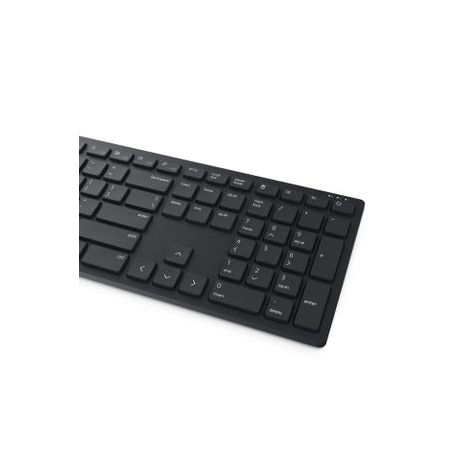 Dell Pro KM5221W - Keyboard and mouse set - wireless - 2.4 GHz - QWERTY - Pan Nordic - black - for Latitude 3320, 3520, 7320 Detachable - 8