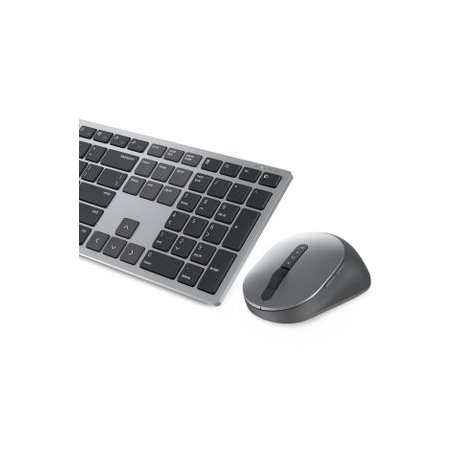 Dell Premier Multi-Device KM7321W - Keyboard and mouse set - wireless - 2.4 GHz, Bluetooth 5.0 - QWERTY - Pan Nordic - titan grey - for Latitude 7320 Detachable - 3