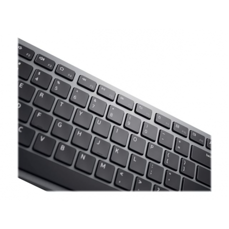 Dell Premier Multi-Device KM7321W - Keyboard and mouse set - wireless - 2.4 GHz, Bluetooth 5.0 - QWERTY - Pan Nordic - titan grey - for Latitude 7320 Detachable - 18