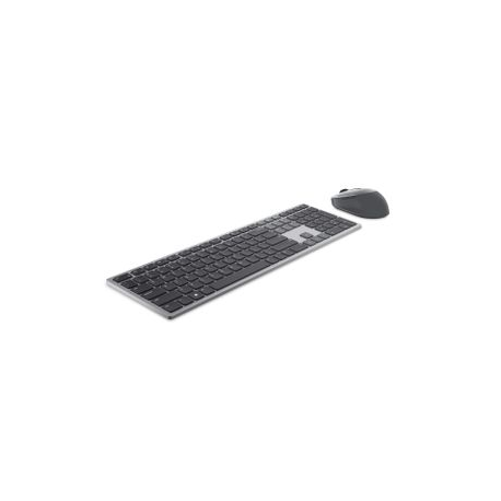 Dell Premier Wireless Keyboard and Mouse KM7321W - Keyboard and mouse set - wireless - 2.4 GHz, Bluetooth 5.0 - QWERTY - US International - titan grey - 1