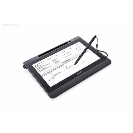 Wacom DTU-1141B - Digitiser w / LCD display - 22.32 x 12.56 cm - electromagnetic - 4 buttons - wired - USB 2.0 - black - 7