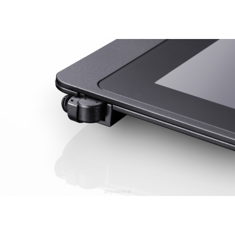 Wacom DTU-1141B - Digitiser w / LCD display - 22.32 x 12.56 cm - electromagnetic - 4 buttons - wired - USB 2.0 - black - 8
