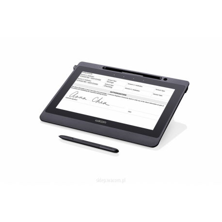 Wacom DTU-1141B - Digitiser w / LCD display - 22.32 x 12.56 cm - electromagnetic - 4 buttons - wired - USB 2.0 - black - 12