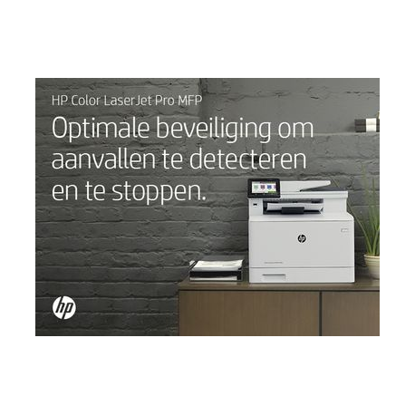 HP Color LaserJet Pro MFP M479fnw - Multifunction printer - colour - laser - Legal (216 x 356 mm) (original) - A4 / Legal (media) - up to 27 ppm (copying) - up to 27 ppm (printing) - 300 sheets - 33.6 Kbps - USB 2.0, LAN, Wi-Fi(n), USB host - 7