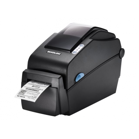 BIXOLON SLP-DX220 - Label printer - direct thermal - Roll (6 cm) - 203 dpi - up to 152 mm / sec - USB, LAN, serial - dark grey - 1