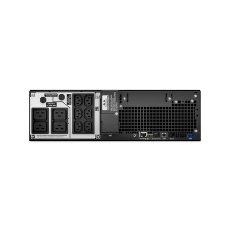 APC Smart-UPS SRT 5000VA RM - UPS (rack-mountable) - AC 230 V - 4500 Watt - 5000 VA - Ethernet 10 / 100, USB - output connectors: 12 - 3U - black - for P / N: AR2487G, AR3100W, AR3103SP, AR3105SP, AR3105W, AR3106SP, AR3300W, AR3305W, NBWL0356A - 1