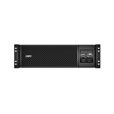APC Smart-UPS SRT 5000VA RM - UPS (rack-mountable) - AC 230 V - 4500 Watt - 5000 VA - Ethernet 10 / 100, USB - output connectors: 12 - 3U - black - for P / N: AR2487G, AR3100W, AR3103SP, AR3105SP, AR3105W, AR3106SP, AR3300W, AR3305W, NBWL0356A - 6