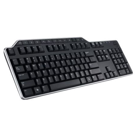 Dell KB522 Business Multimedia - Keyboard - USB - QWERTY - Russian - black - for Inspiron 17R 57XX, 17R 7720; Latitude D630; OptiPlex 50XX, 5250, 90XX; XPS One 27XX - 3