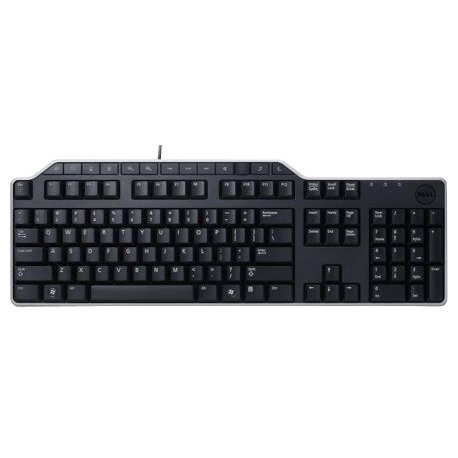 Dell KB522 Business Multimedia - Keyboard - USB - QWERTY - Russian - black - for Inspiron 17R 57XX, 17R 7720; Latitude D630; OptiPlex 50XX, 5250, 90XX; XPS One 27XX - 6