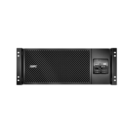 APC Smart-UPS SRT 6000VA RM - UPS (rack-mountable) - AC 230 V - 6000 Watt - 6000 VA - Ethernet 10 / 100, USB - output connectors: 13 - 4U - black - for P / N: AR3100W, AR3103SP, AR3105W, AR3106SP, AR3155W, AR3305W, AR3355SP, AR3355W, NBWL0356A - 5