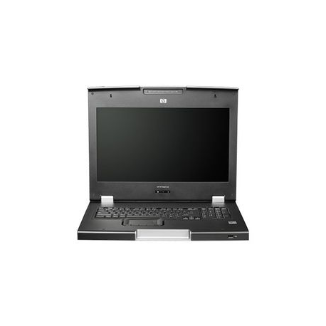 HPE LCD8500 - KVM console - USB - 18.51" - rack-mountable - 1600 x 1200 @ 60 Hz - 187 cd / m² - 700:1 - 16 ms - silver - 1U - for 11000 G2 Series; ProLiant DL20 Gen9, DL580 Gen9, MicroServer Gen8, ML110 Gen9, ML350p Gen8 - 2