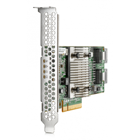 HPE H240 Smart Host Bus Adapter - Storage controller - 8 Channel - SATA 6Gb / s  /  SAS 12Gb / s - low profile - RAID 0, 1, 5 - PCIe 3.0 x8 - for Apollo 4510 Gen9; ProLiant DL20 Gen9, DL360 Gen9, ML30 Gen9, XL230a Gen9, XL270d Gen9 - 1