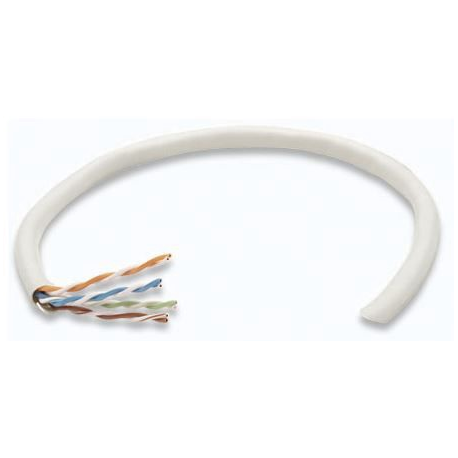 Intellinet Network Bulk Cat5e Cable, 24 AWG, Solid Wire, Grey, 305m, U / UTP, Box - Bulk cable - 305 m - UTP - CAT 5e - grey - 1