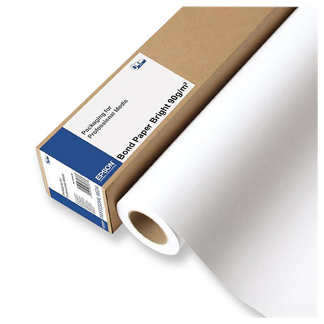 Epson Bond Paper Bright 90 - Roll (91.4 cm x 50 m) - 90 g / m² - 1 roll(s) bond paper - for Stylus Pro 11880, Pro 9890; SureColor SC-P20000, T5200, T5400, T5405, T7000, T7200 - 1