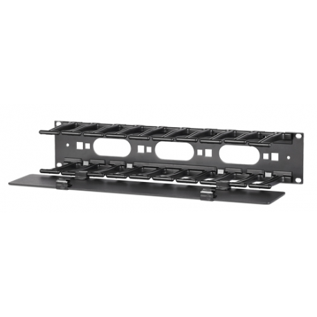 APC - Rack cable management panel with cover - black - 2U - for P / N: AR3150, AR3150SP1, AR3150SP2 - 1