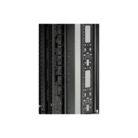 APC NetShelter SX Enclosure with Sides - Rack - black - 42U - 1