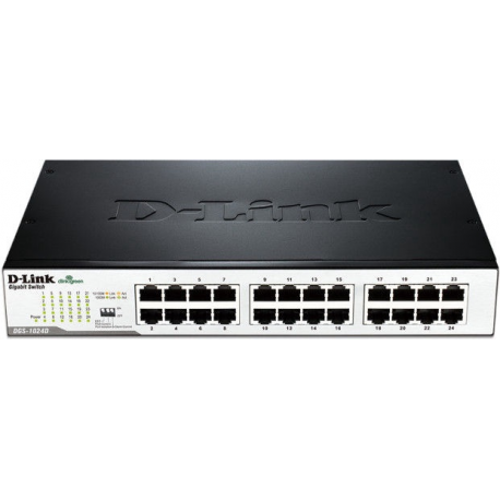 D-Link DGS 1024D - Switch - 24 x 10 / 100 / 1000 - desktop - 3