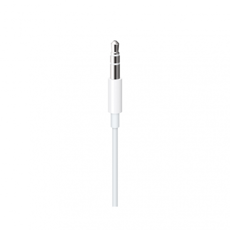 Apple Lightning to 3.5mm Audio Cable - Audio cable - Lightning male to 4-pole mini jack male - 1.2 m - white - for iPad / iPhone / iPod (Lightning) - 3