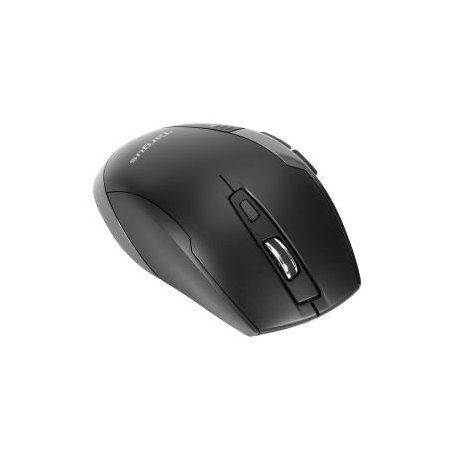 Targus - Mouse - ergonomic - right-handed - 7 buttons - wireless - 2.4 GHz - USB wireless receiver - black - 4