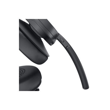 Dell Premier Wireless ANC Headset WL7022 - Headset - Bluetooth - wireless - active noise cancelling - USB-A via Bluetooth adapter - Zoom Certified, Certified for Microsoft Teams - 8