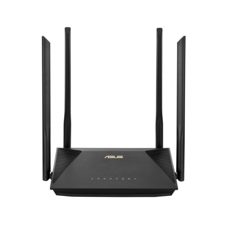 ASUS RT-AX53U - Wireless router - 3-port switch - GigE - 802.11a / b / g / n / ac / ax - Dual Band - 2
