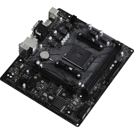ASRock B550M-HDV - Motherboard - micro ATX - Socket AM4 - AMD B550 Chipset - USB 3.2 Gen 1 - Gigabit LAN - onboard graphics (CPU required) - HD Audio (8-channel) - 3