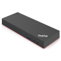 Lenovo ThinkPad Thunderbolt 3 Dock Gen2 - Port replicator - Thunderbolt 3 - 2 x HDMI, 2 x DP, Thunderbolt - GigE - 135 Watt - United Kingdom - for ThinkPad L480 20LS, 20LT; P51s 20HB, 20HC, 20JY, 20K0; P52s 20LB, 20LC; T470 20HD, 20HE, 20JM, 20JN; T480 20L5, 20L6; T480s 20L7, 20L8; T570 20H9, 20HA, 20JW, 20JX; T580 20L9, 20LA; X1 Yoga (2nd Gen) 20JD, 20JE, 20JF, 20JG; X1 Yoga (3rd Gen) 20LD, 20LE, 20LF, 20LG; X280 20KE, 20KF