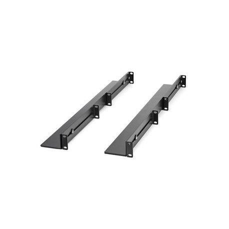 StarTech.com 1U 19 inch Server Rack Rails, 24-36 inch Adjustable Depth, Universal 4 Post Rack Mount Rails, Network Equipment/Server/UPS Mounting Rail Kit, HPE ProLiant, Dell PowerEdge - 4 Post Rack Rails (UNIRAILS1UB) - Rack rail kit - rack mountable - black - 1U - 19" - for P/N: RK1536BKF, RK1836BKF - 0
