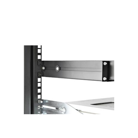 StarTech.com 1U 19 inch Server Rack Rails, 24-36 inch Adjustable Depth, Universal 4 Post Rack Mount Rails, Network Equipment/Server/UPS Mounting Rail Kit, HPE ProLiant, Dell PowerEdge - 4 Post Rack Rails (UNIRAILS1UB) - Rack rail kit - rack mountable - black - 1U - 19" - for P/N: RK1536BKF, RK1836BKF - 2